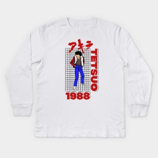 tetsuo 1988 Kids Long Sleeve T-Shirt